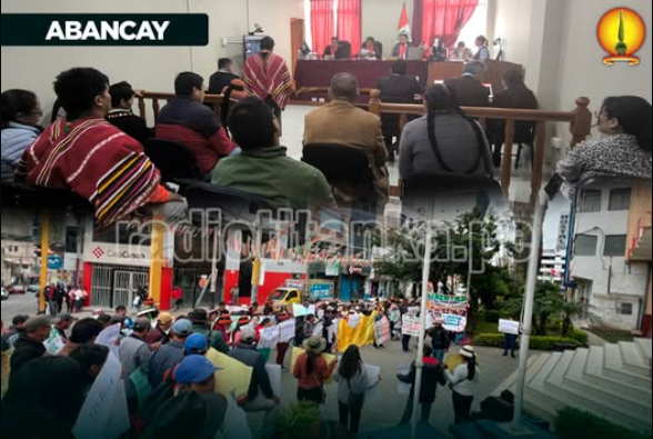 PARA EL MARTES 22 DE ABRIL DICTARÁN SENTENCIA CONTRA 11 EXDIRIGENTES DE COTABAMBAS